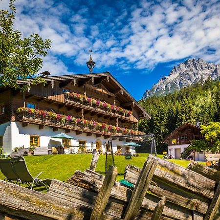 Erbhof Hinterrain Villa Leogang Kültér fotó