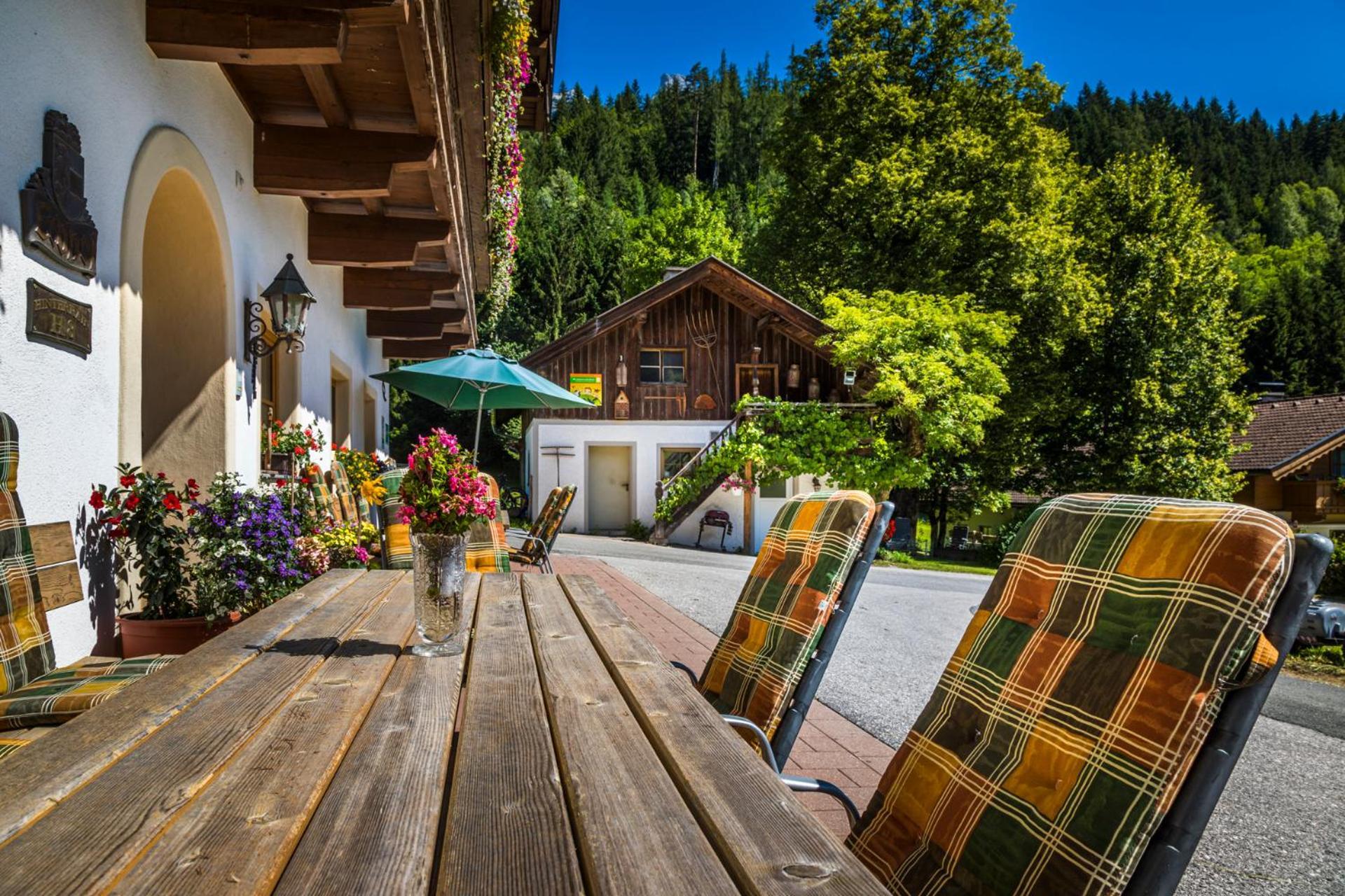 Erbhof Hinterrain Villa Leogang Kültér fotó